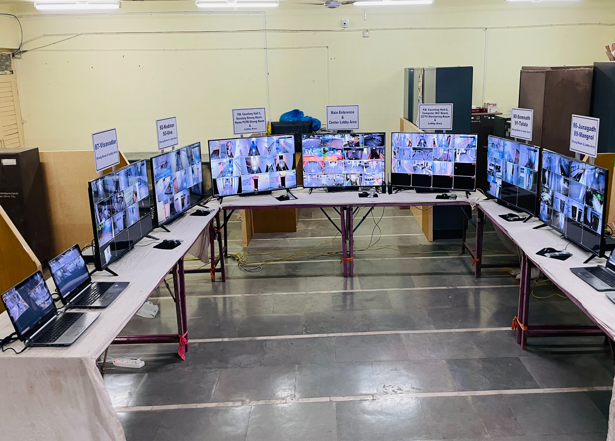 CCTV SURVEILLANCE SYSTEM - LOK SABHA ELECTION 2024